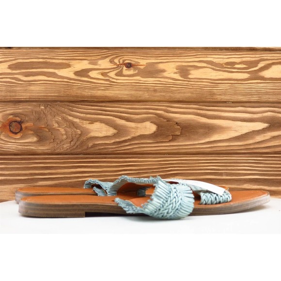 Universal Thread Sz 8.5‎ M Blue Slide Synthetic Women Sandals 17730 - Picture 4 of 7